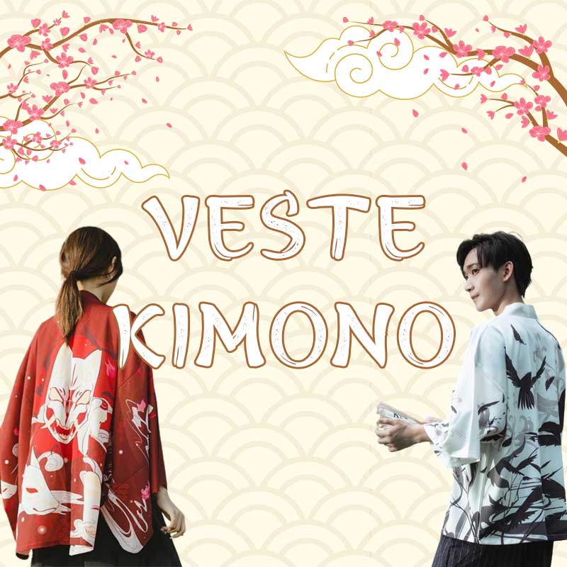 veste kimono boutique japonaise