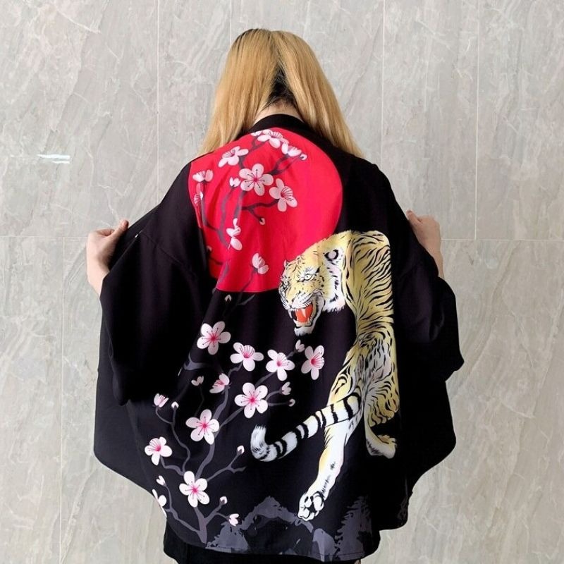 Veste kimono femme tigre 2