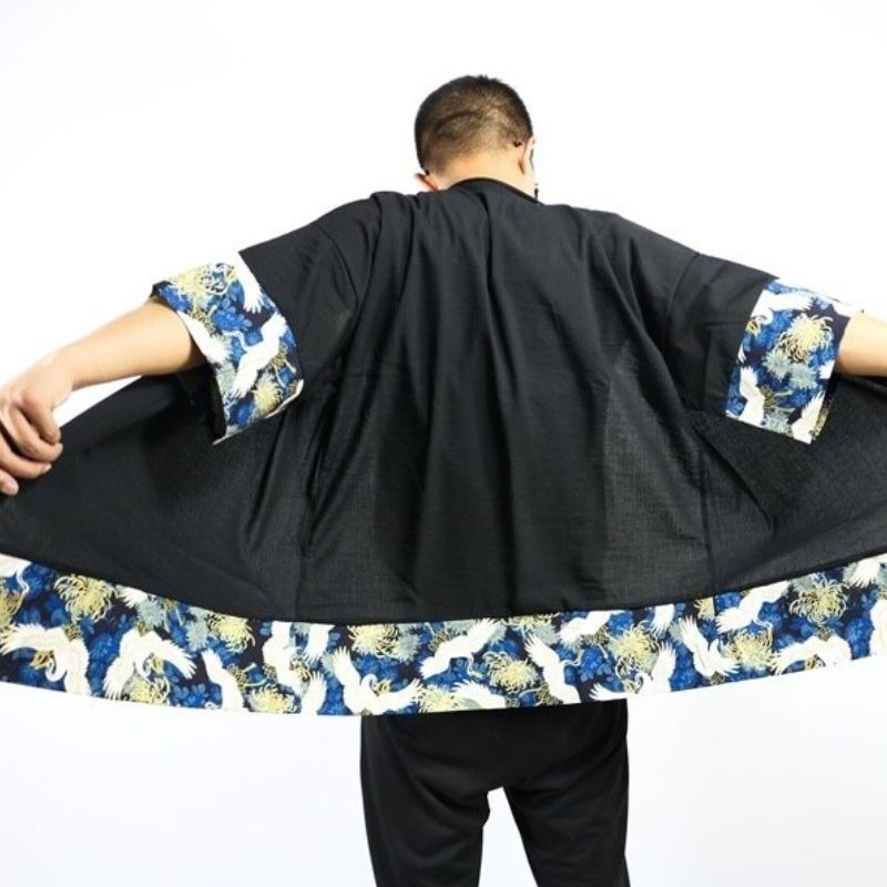 Veste Kimono longue pour homme – botan 2