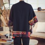 Veste longue Kimono pour homme – tropical 4