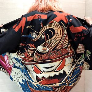 Veste kimono femme ramen