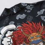 Veste kimono – Haori samouraï Neko 3