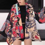 Veste kimono femme monstres japonais 4