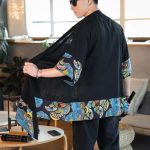 Veste Kimono longue pour homme – sensu japonais 3