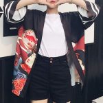 Veste kimono femme Asanoha 5