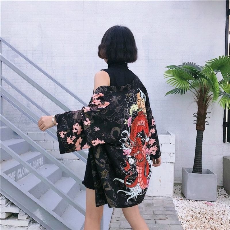 Veste kimono femme Ryu Céleste 5