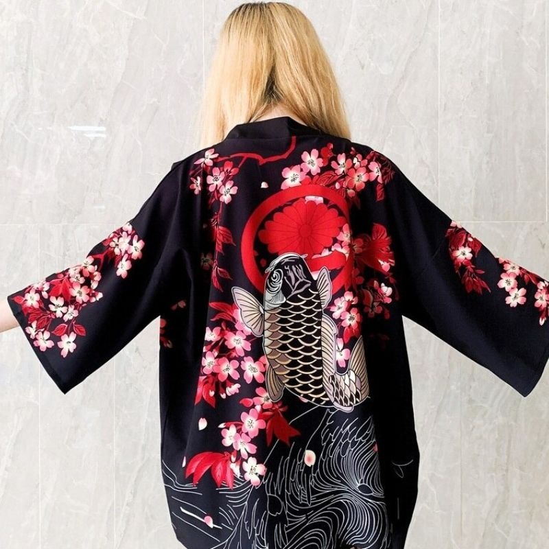 Veste kimono femme Koï et Kiku 4