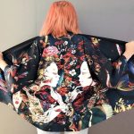 Veste kimono femme floral 2