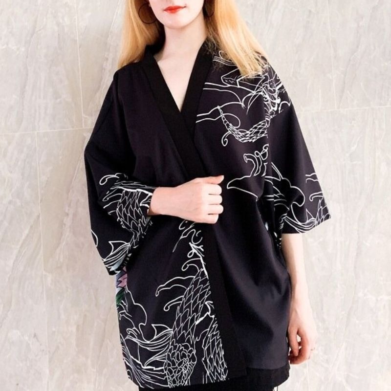 Veste kimono femme Hannya 4