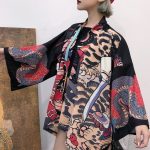 Veste kimono femme monstres japonais 5