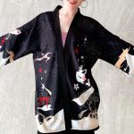 Veste kimono femme masque Myobu 3