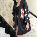 Veste kimono femme  Chat Japonais 6