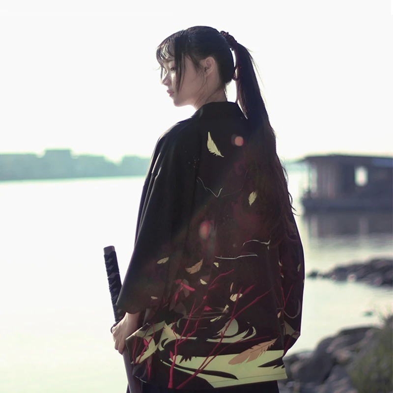 Veste kimono femme Chidori