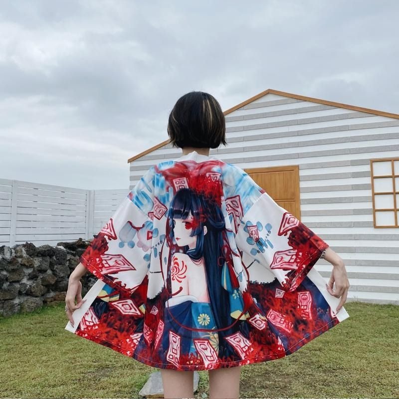 Veste kimono femme anime
