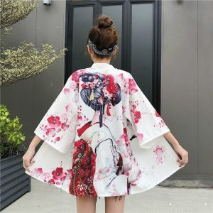 Veste kimono femme phoenix 6