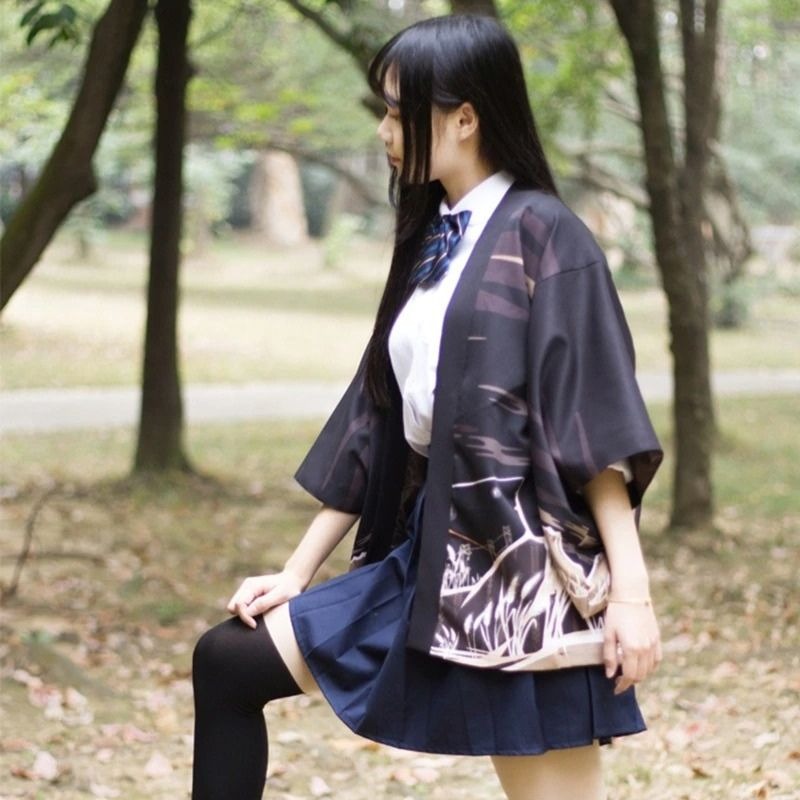 Veste kimono femme portail Torii 2