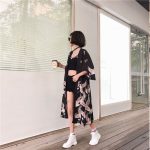 Veste kimono femme longue 5