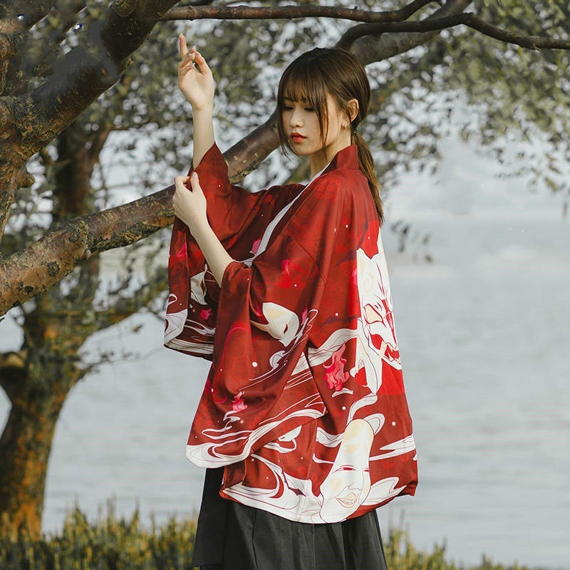 Veste kimono femme kitsune 2