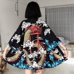 Veste kimono femme Ryu japonais 5