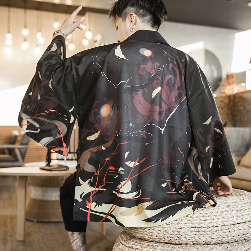 Veste Kimono homme chidori 2