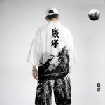 Ensemble veste et pantalon japonais homme style montagne 3