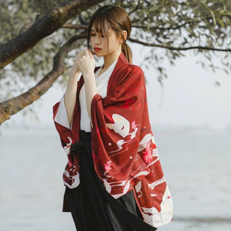 Veste kimono femme kitsune 4