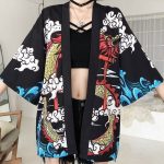 Veste kimono femme Ryu japonais 6