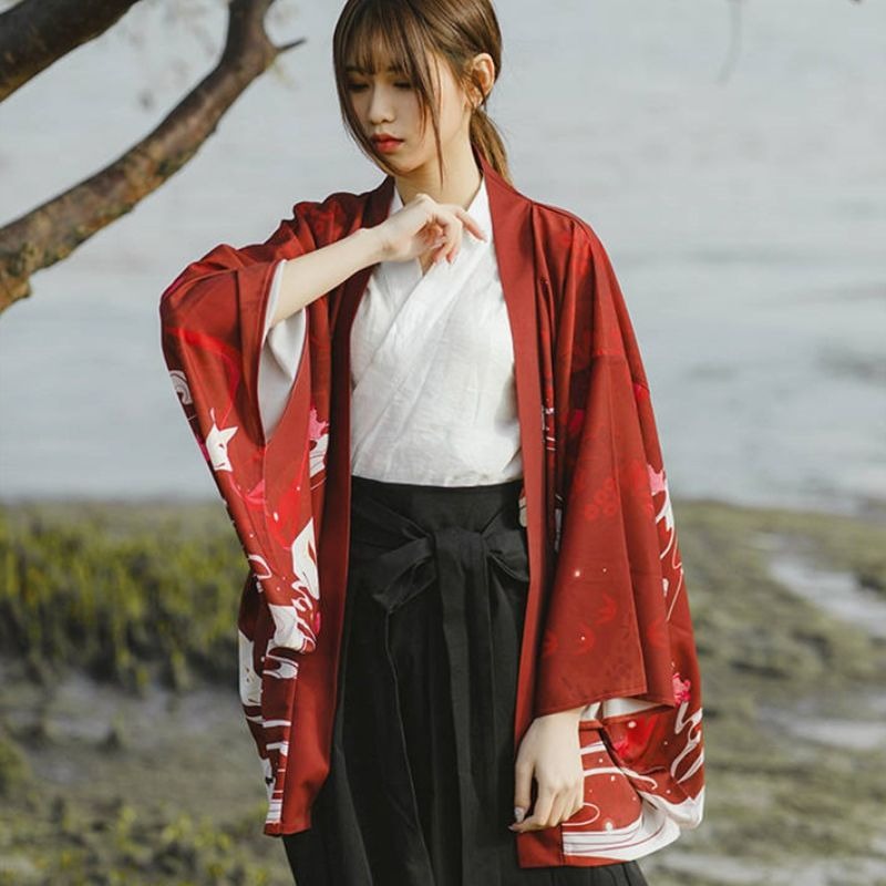 Veste kimono femme kitsune 5