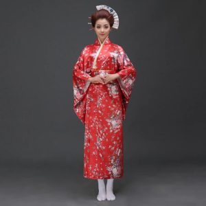 Kimono traditionnel japonais pour femme Kujaku 8