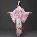 Kimono japonais traditionnel pour femme Sensōji 3