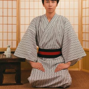 Kimono japonais pour homme Tatsu 7