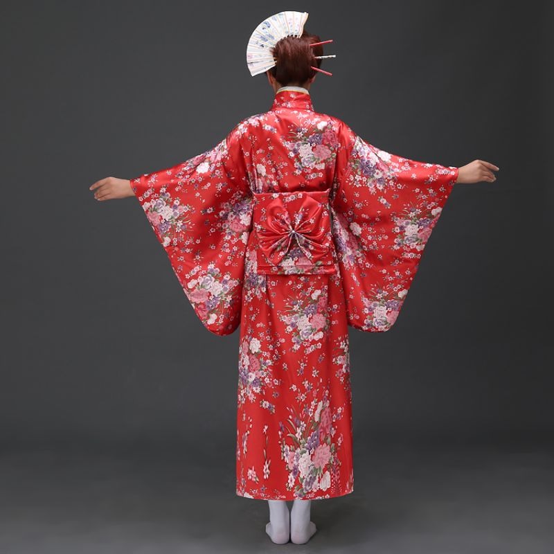 Kimono traditionnel japonais femme Ume 2