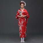 Kimono traditionnel japonais pour femme Kujaku 4