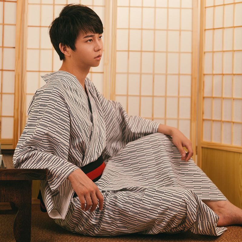 Kimono homme japonais Kusari fundo 2