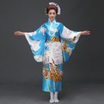 Kimono japonais traditionnel pour femme Sensōji 5