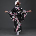 Kimono traditionnel japonais pour femme Kujaku 3