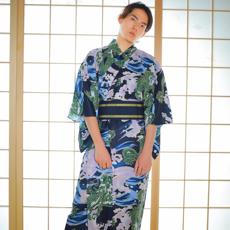 Kimono japonais pour homme Tatsu