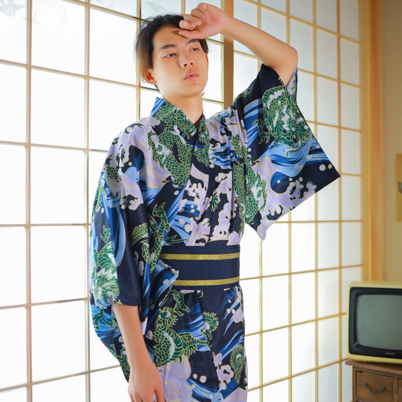 Kimono japonais pour homme Tatsu 4