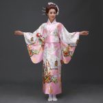 Kimono japonais traditionnel pour femme Sensōji 7