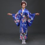 Kimono traditionnel japonais pour femme Kujaku 7
