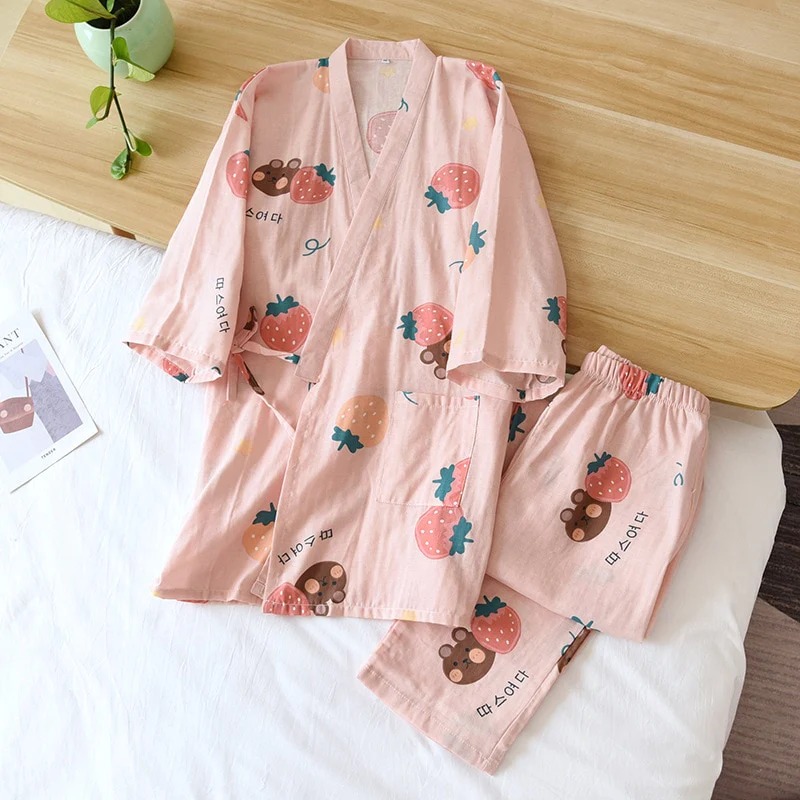 Pyjama japonais pour femme Tochiotome