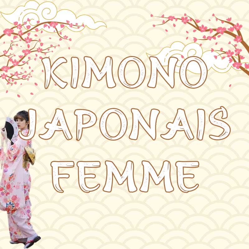 kimono japonais pour femme