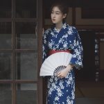 Kimono traditionnel pour femme motif floral 4