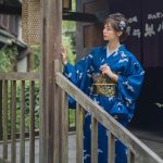 Kimono traditionnel japonais femme Tsuru 2