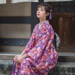Kimono traditionnel japonais femme Akikusa 4