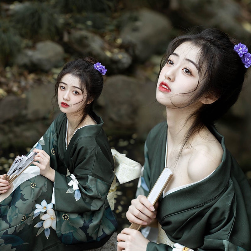 Kimono traditionnel pour femme Kikyo 6