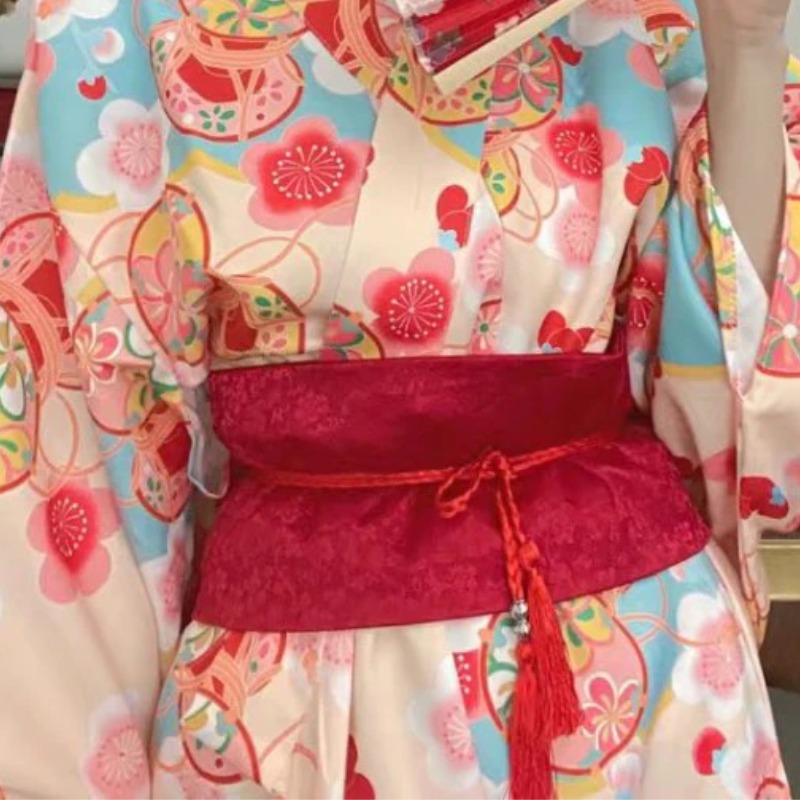 Kimono traditionnel femme – fleur de prunier 7