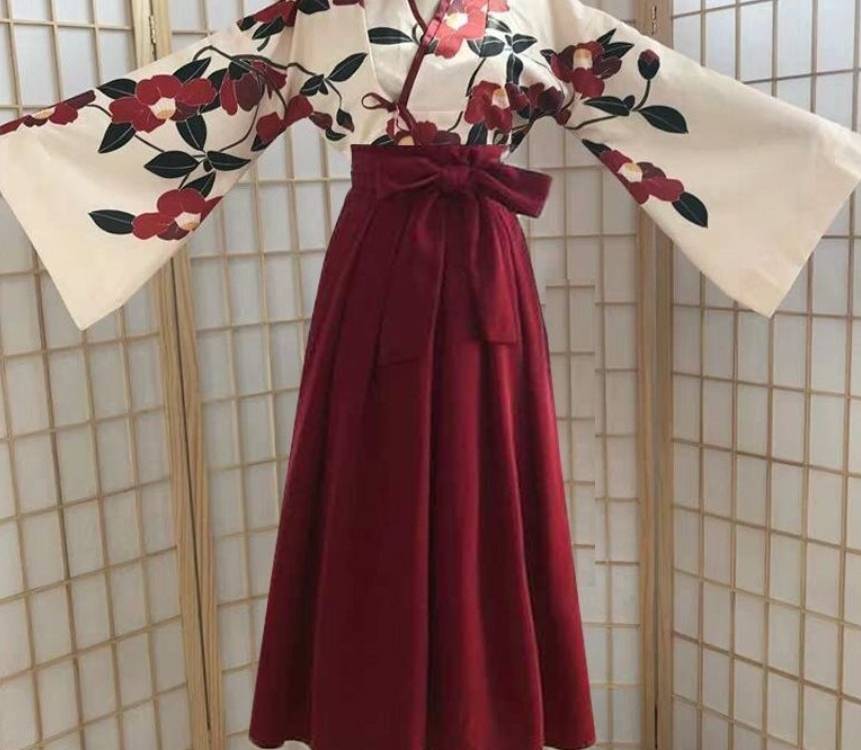robe japonais femme