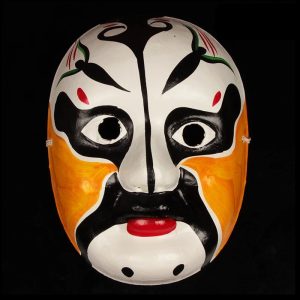 Masque théâtre japonais traditionnel
