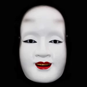 Masque japonais traditionnel théâtre Nô